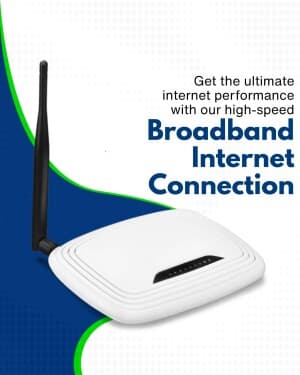 Internet Broadband facebook ad