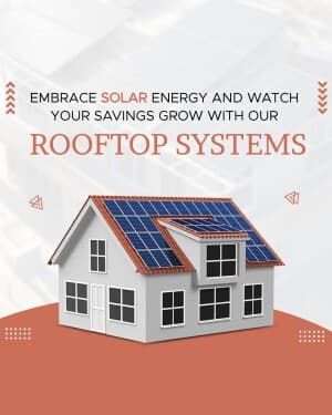 Solar Rooftop System post