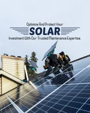 Solar Maintenance image