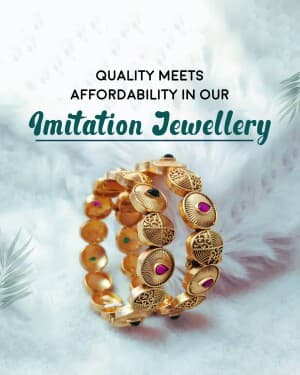 Imitation  Jewellery banner