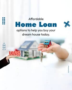 Home Loans marketing post