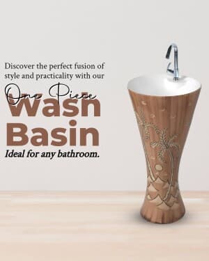 wash basin flyer