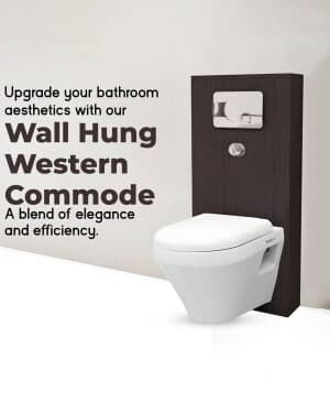 Sanitary Ware marketing poster