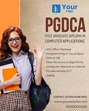 Computer Classes Templates Instagram banner