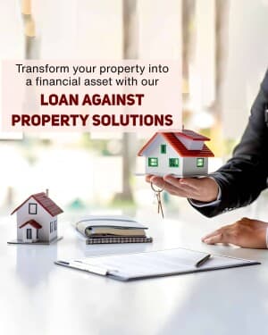 Loan Against Property facebook banner