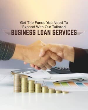 Business Loan promotional poster