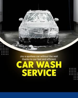 Car Washing & Paint template