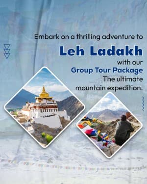Leh Ladakh poster