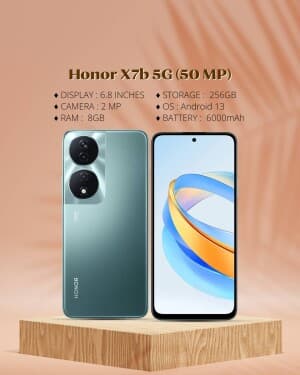 Honor marketing poster