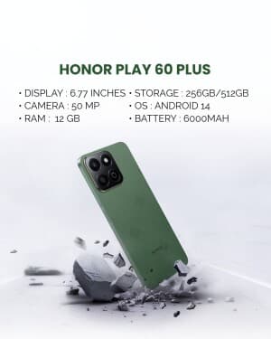 Honor marketing post