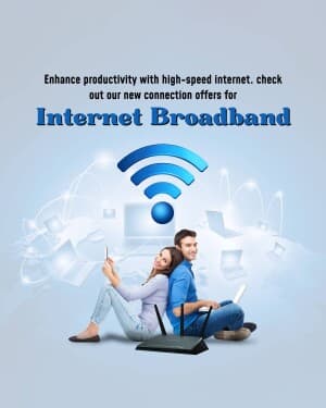 Internet Broadband business image