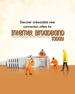 Internet Broadband instagram post