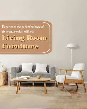 Living Room Furniture flyer