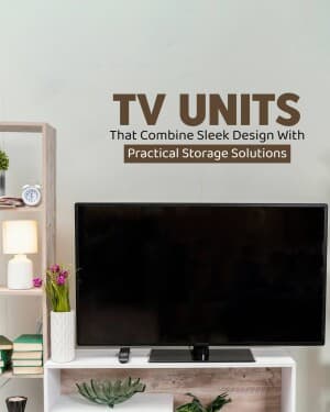 TV Unit marketing post