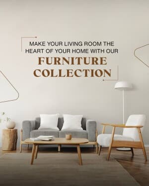 Living Room Furniture template