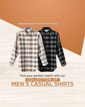 Men Casual Shirts business image