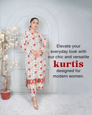 Women Kurtis promotional images