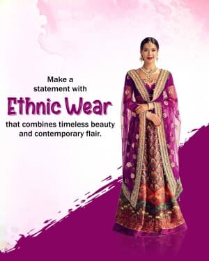 Ethnic Wear business template