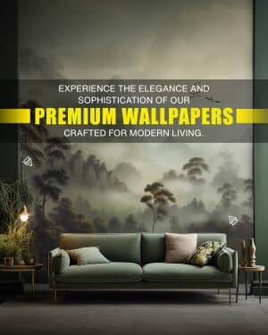 Wallpaper for walls template