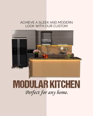 Modular Kitchen poster