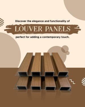 Louver Panels business template