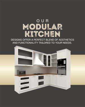 Modular Kitchen flyer