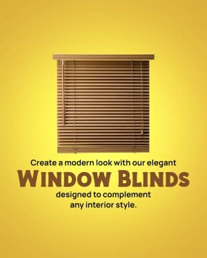 Window Blinds business video