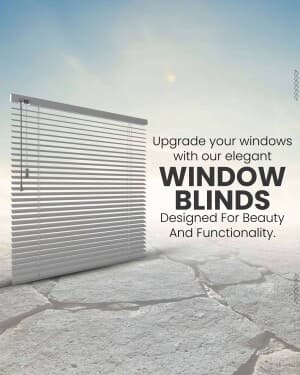 Window Blinds flyer