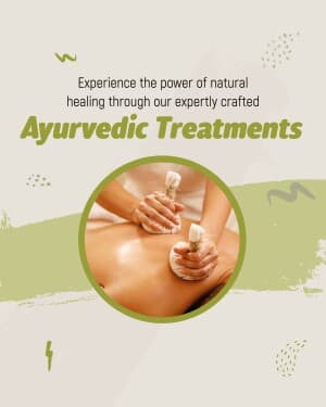 Ayurvedic facebook banner