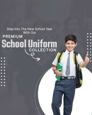 Uniform instagram post