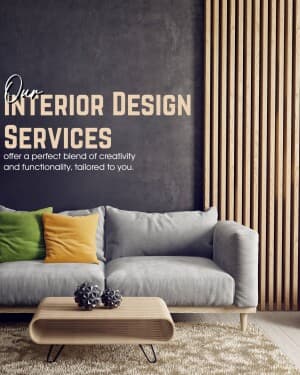 Interior Design flyer