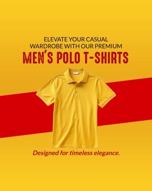 Men T Shirt business image