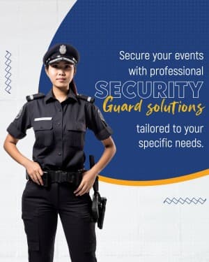 Security Agency marketing poster