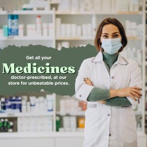 Medical Store promotional post