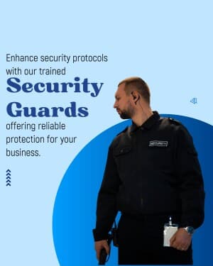 Security Agency flyer