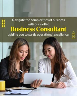 Business Consultant instagram post