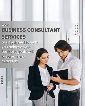 Business Consultant business template