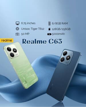 Realme promotional images