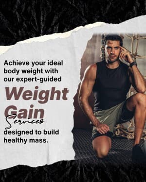 Fitness & Nutrition facebook banner