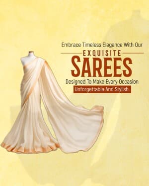 Women Sarees template