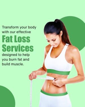Fitness & Nutrition business flyer