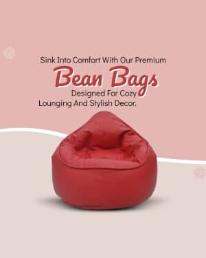 Bean Bag marketing poster