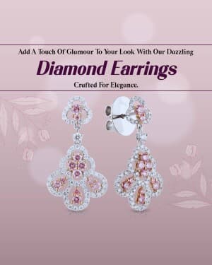 Diamond Jewellery business flyer