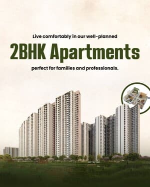 2 BHK business post