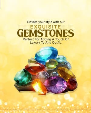 Gems and Stone template