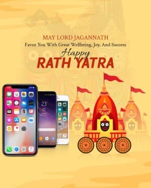 Rath Yatra event advertisement