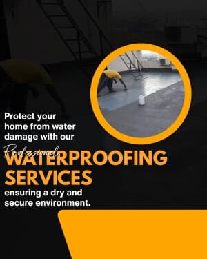 Waterproofing flyer