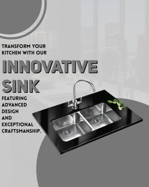 Sink marketing poster