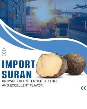 Import Export template