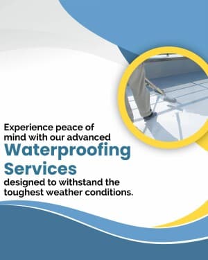 Waterproofing post